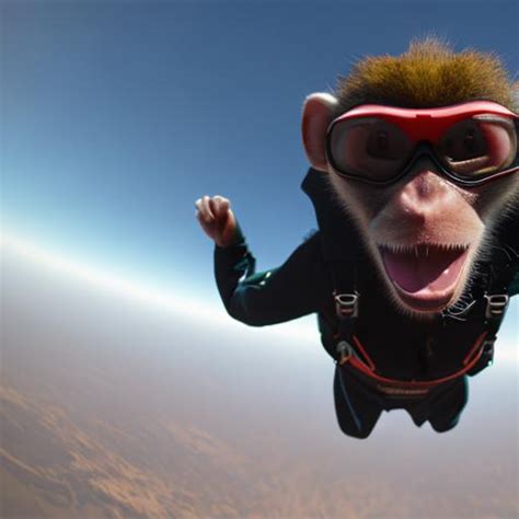 Skydive Monkey Head