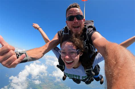Skydiving Booking Process