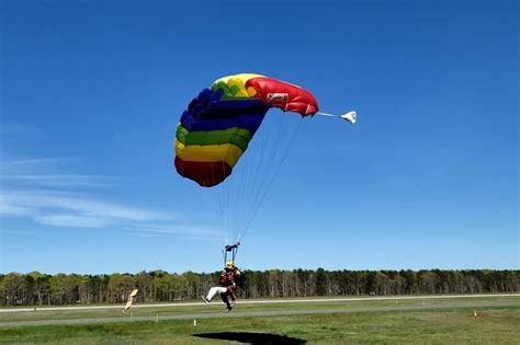 Skydiving Landing