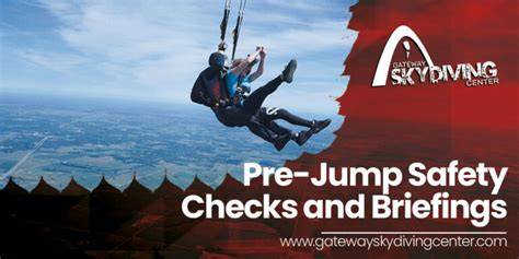 Skydiving safety checks