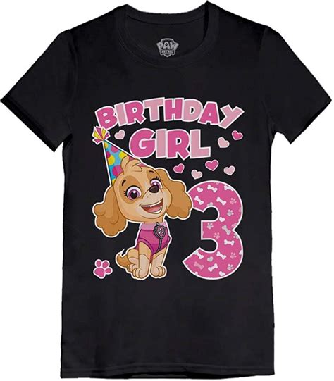 Get Your Little One Ready to Ruff with Skye Paw Patrol Birthday Shirt!