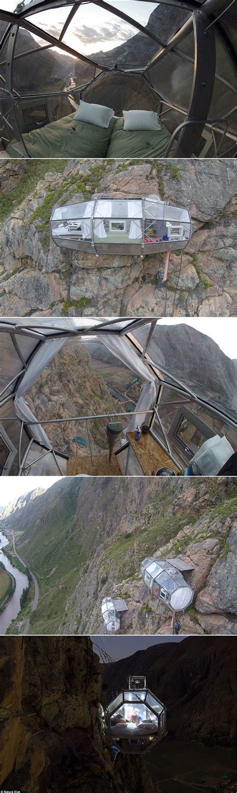 Skylodge Capsule Arrival