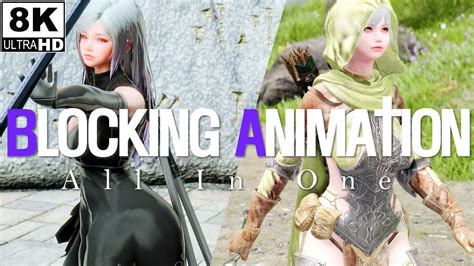 Enhance Your Skyrim Gaming Experience with the Immersive Block Animation Mod