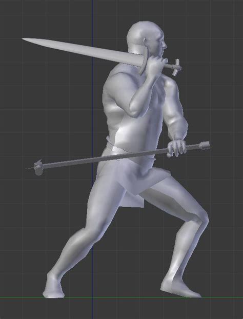 Skyrim Fencing Animation