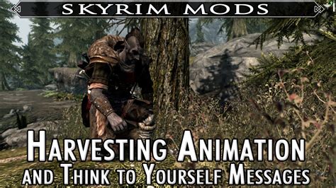 Discover the immersive world of Skyrim Harvest Animation: A guide to farming and crafting in-game