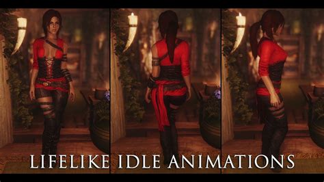 Skyrim Idle Animation Mods
