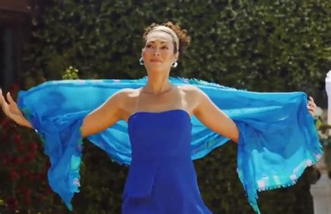 Skyrizi Model In Blue Dress
