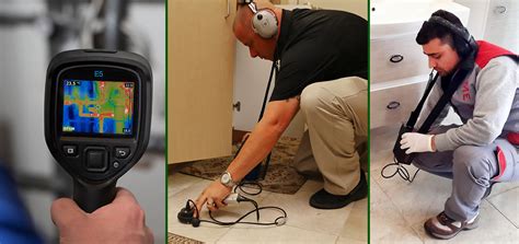 Slab leak detection tools