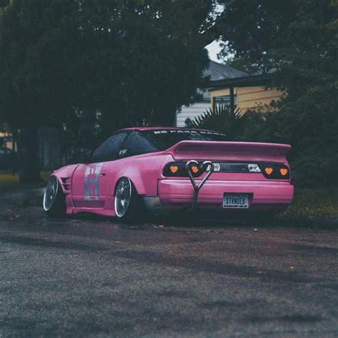 Pink JDM Car