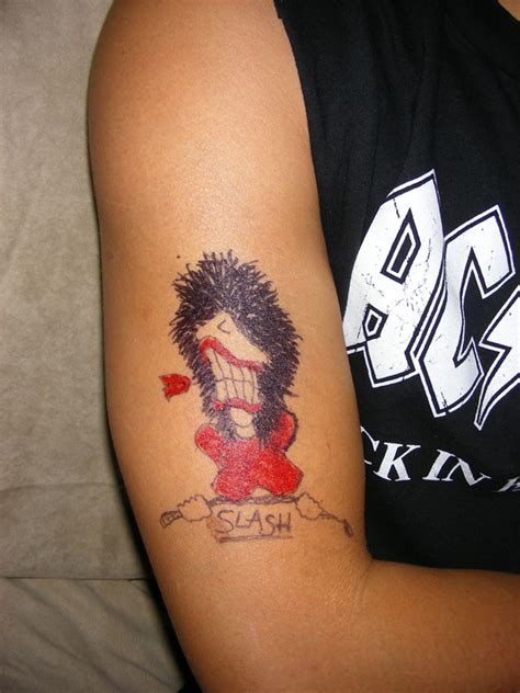 Slash Tattoo Right Arm by tedshred19 on DeviantArt