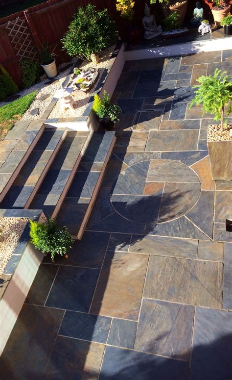 Slatestone Pavers Patio Town