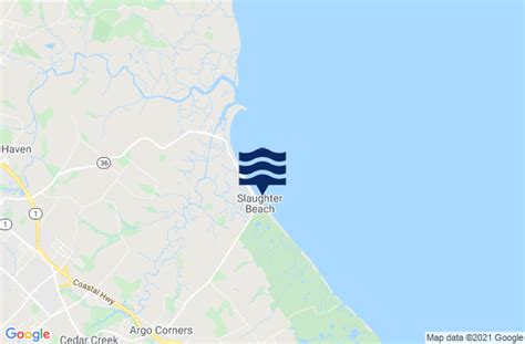 Slaughter Beach Tide Chart