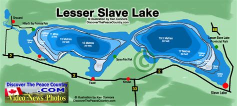 Political Map of Slave Lake
