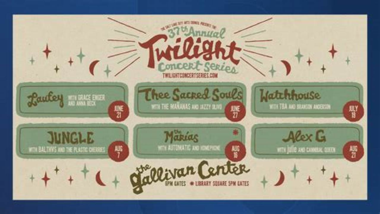 Slc Twilight Concert Series 2024