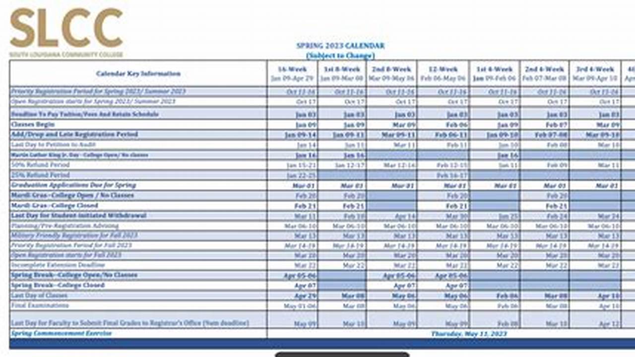 Slcc Class Schedule Spring 2024