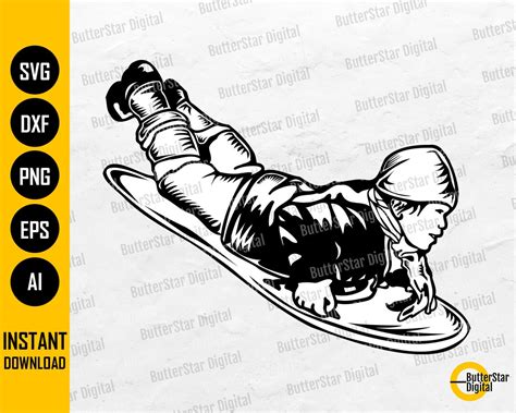 Slide into Winter Fun with Sledding SVG Designs!