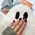 Sleek and Chic: Dark Nails for a Fashion-Forward Fall Look