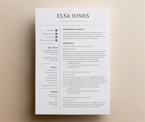 Sleek Resume Templates