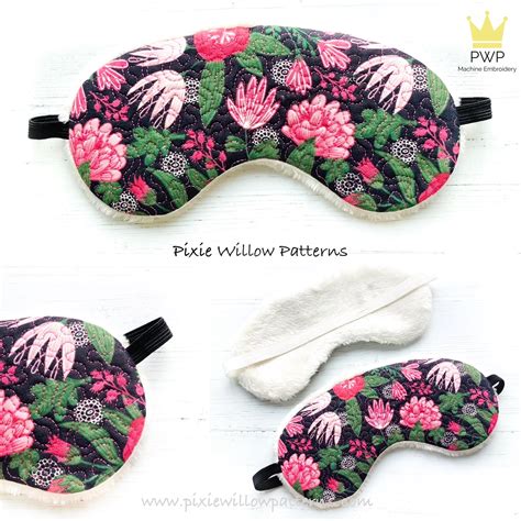 Sleep Mask Jesse C. Mault Pattern