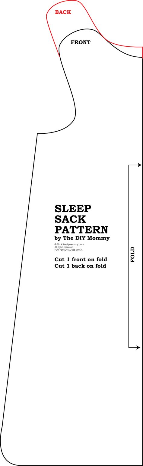 Sleep Sack Pattern