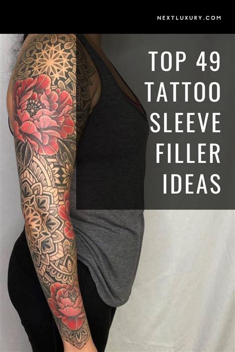 Sleeve Tattoo Fill In Ideas