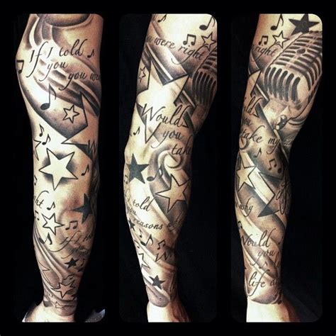 Sleeve Tattoo Stars