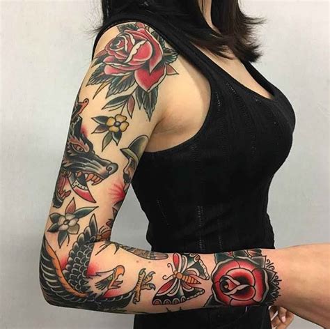 Sleeve Tattoos Traditional