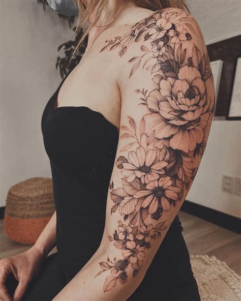 Sleeve Upper Arm Tattoo
