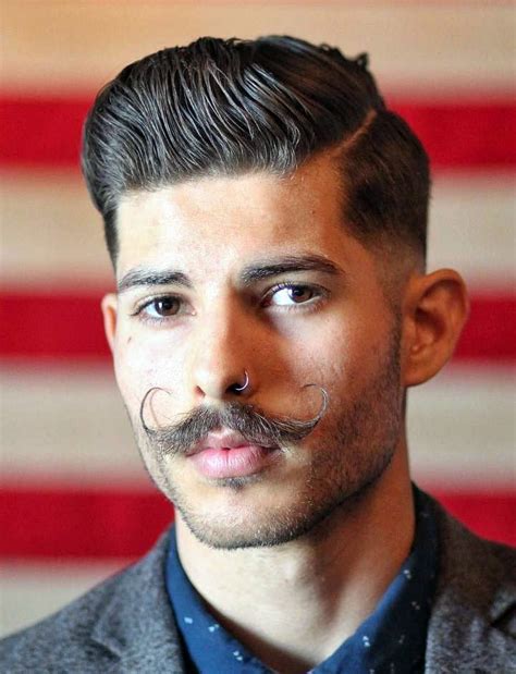 Slick Back & Side Part Revival