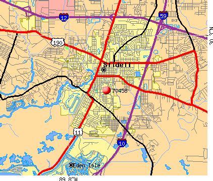 MyTopo Slidell, Louisiana USGS Quad Topo Map