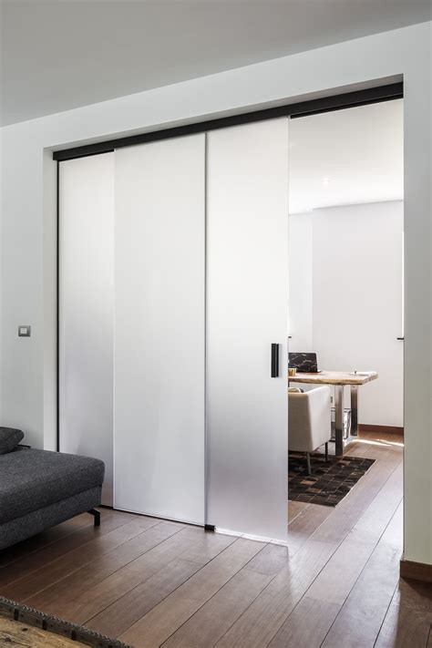 Frosted Glass Creative Sliding Doors of Chicago