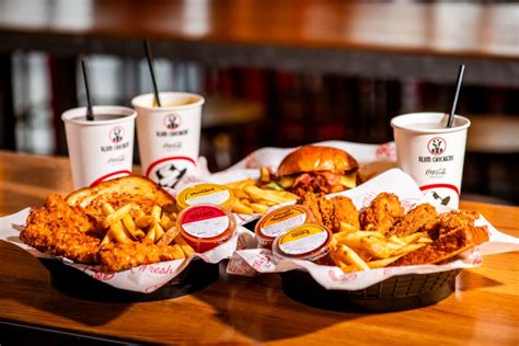 Slim Chickens Nutrition Chart