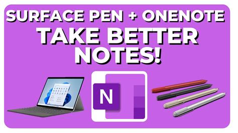 Slim Pen, Surface Pen &amp; OneNote