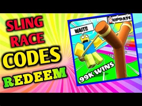 Sling Race Codes April 2023 - Roblox