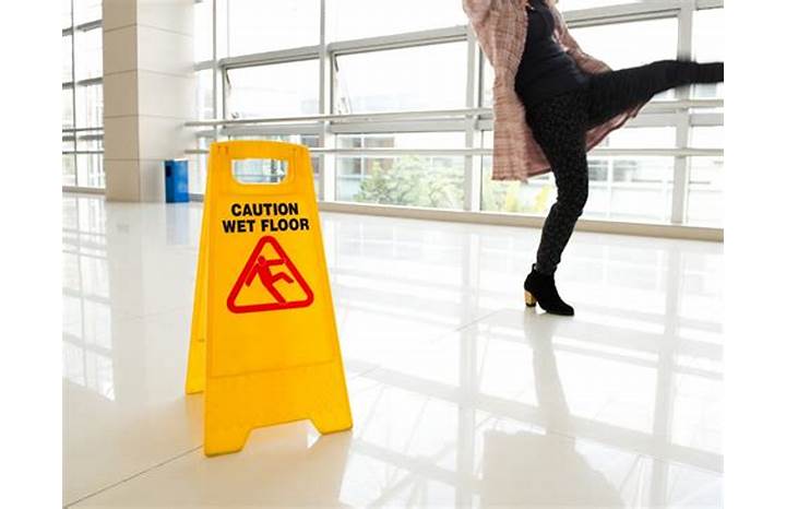 Slip and fall accidents in the office