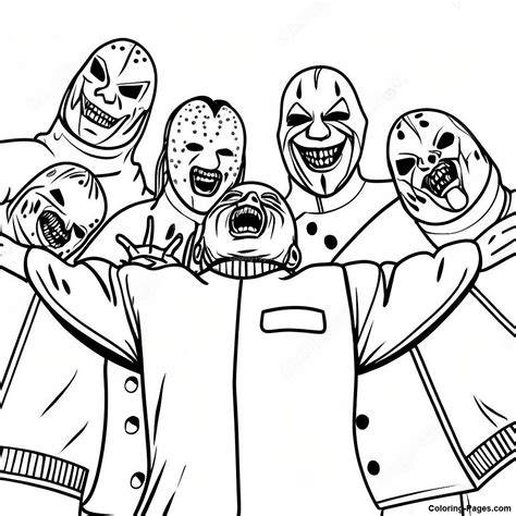 Slipknot Coloring Pages