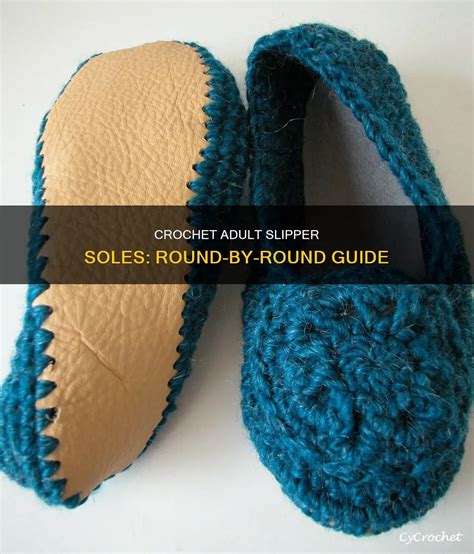 Slipper Soles For Crochet