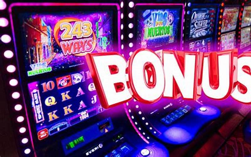 Slot Machine Bonuses
