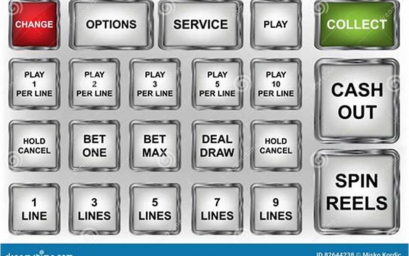 Slot Machine Buttons