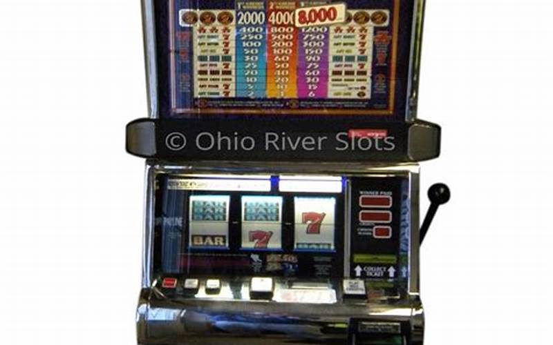 Slot Machine With Winning Reels