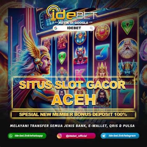 Mogok Hitam Terpadu: Keberuntungan Anda Menunggu di Slot Aceh yang Menakjubkan