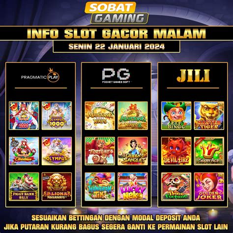 Jelajahi Sensasi Menang Besar dengan Slot Gaming Sobat - Game Slot Terbaik di Indonesia!