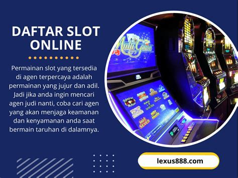 Keajaiban Slot Lexus888: Rasakan Sensasi Bermain dengan Hadiah Fantastis!