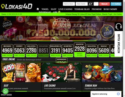 Slot Lokasi4d: Memenangkan Jackpot Besar di Mesin Slot Terfavorit di Indonesia