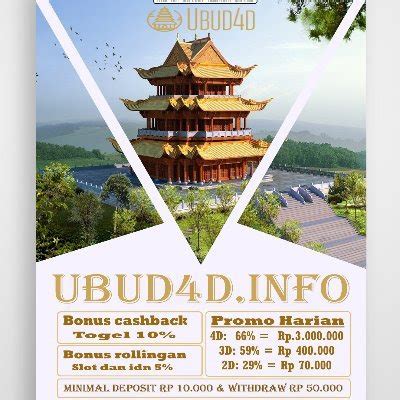 Menangkan Jackpot Besar dengan Slot Ubud4d - Nikmati Sensasi Bermain yang Menggoda!