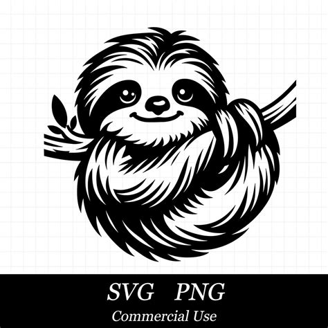 Download Sloth For Cricut