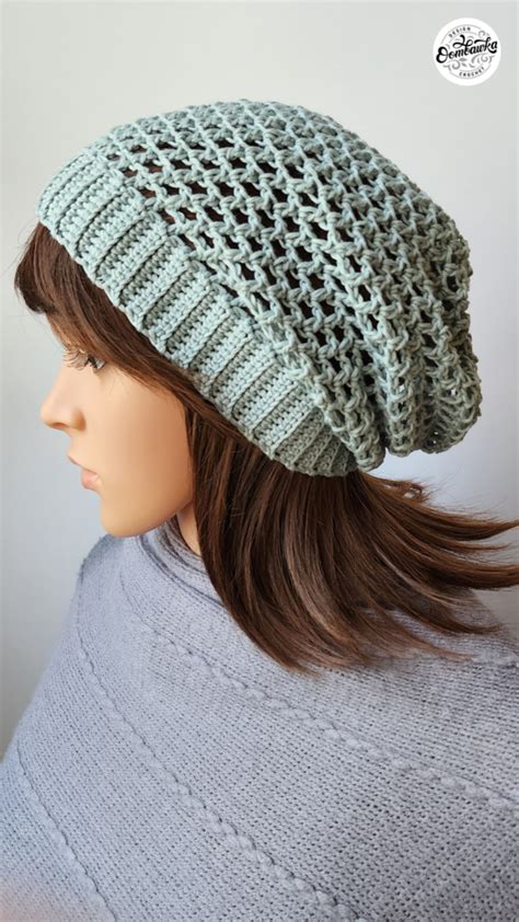 Slouch Crochet Hat