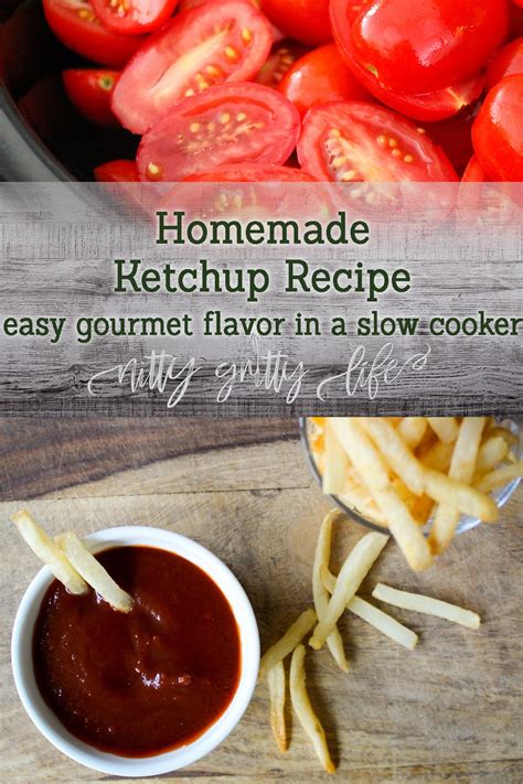 Slow Cooker Spicy Homemade Ketchup Slow Cooker Gourmet