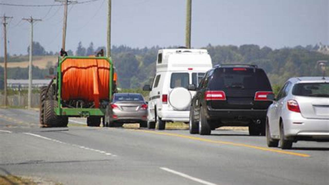 Slow Moving Vehicles That A Speed Less
