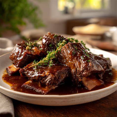 The Best Braised Beef Short Ribs with Creamy Mashed Potatoes